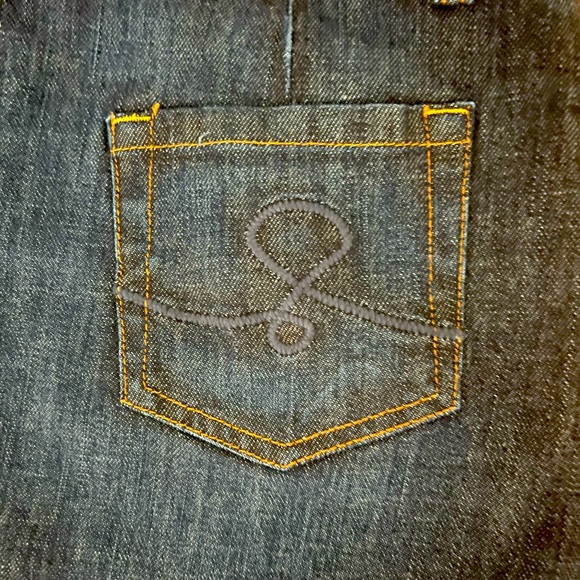 Lily Pulitzer Denim Mini Skirt Sz 4 - Picture 3 of 4